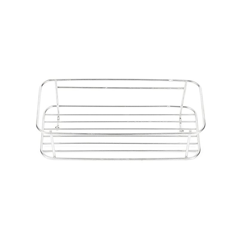 Caddy Shower Stainless Steel Perekat dengan Kait