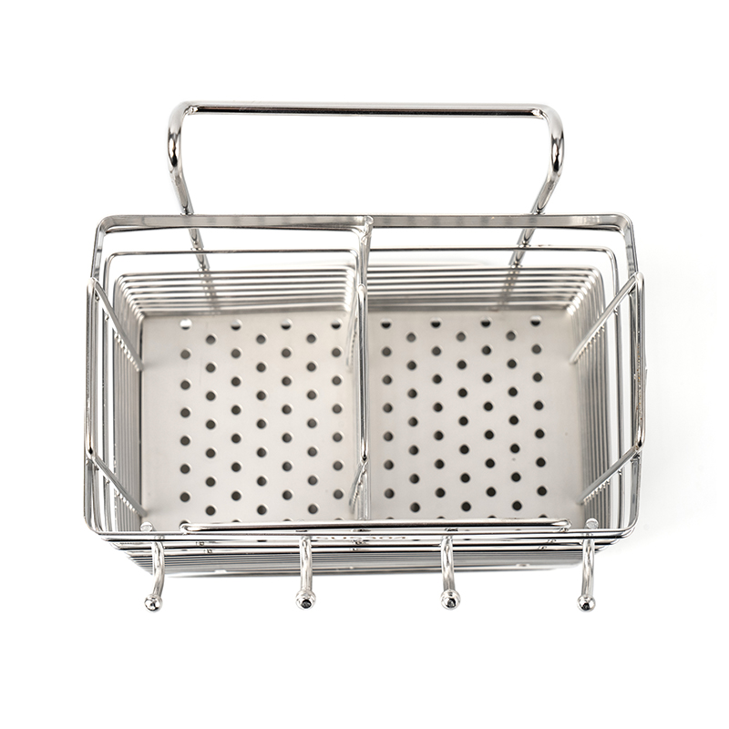 304 Tempat Sumpit Peralatan Dapur Stainless Steel Pengeringan