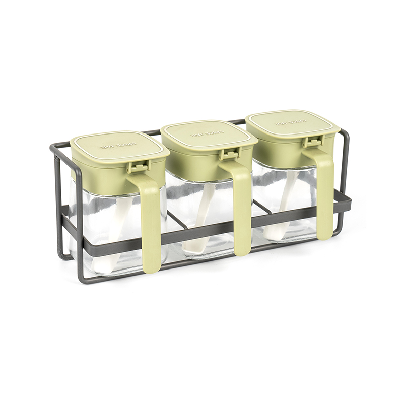 Rak Penyimpanan Bumbu Kulkas Tingkat Tunggal