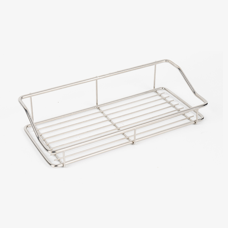 Rak Penyimpanan Kamar Mandi Tanpa Bor Stainless Steel