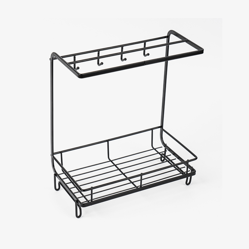 Caddy Wastafel Dapur dengan Tempat Spons & Kain Piring