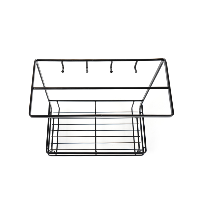 Caddy Wastafel Dapur dengan Tempat Spons & Kain Piring