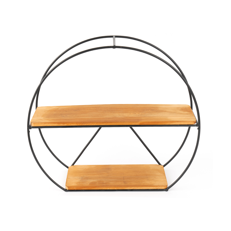 Rak Dinding Emas dan Keranjang Penyimpanan Gantung untuk Dapur