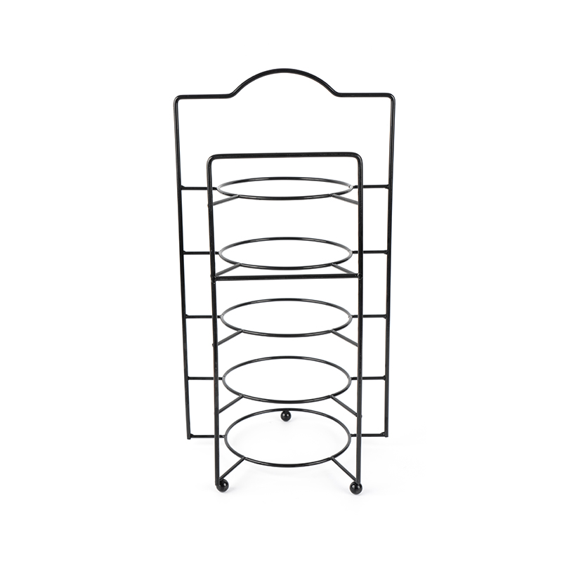 Stand Penyajian Bertingkat dengan Mangkuk & Piring