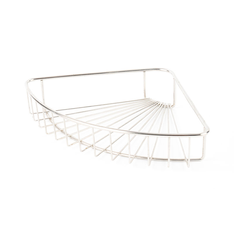 Caddy Shower Pemasangan di Dinding Stainless Steel dengan Kait