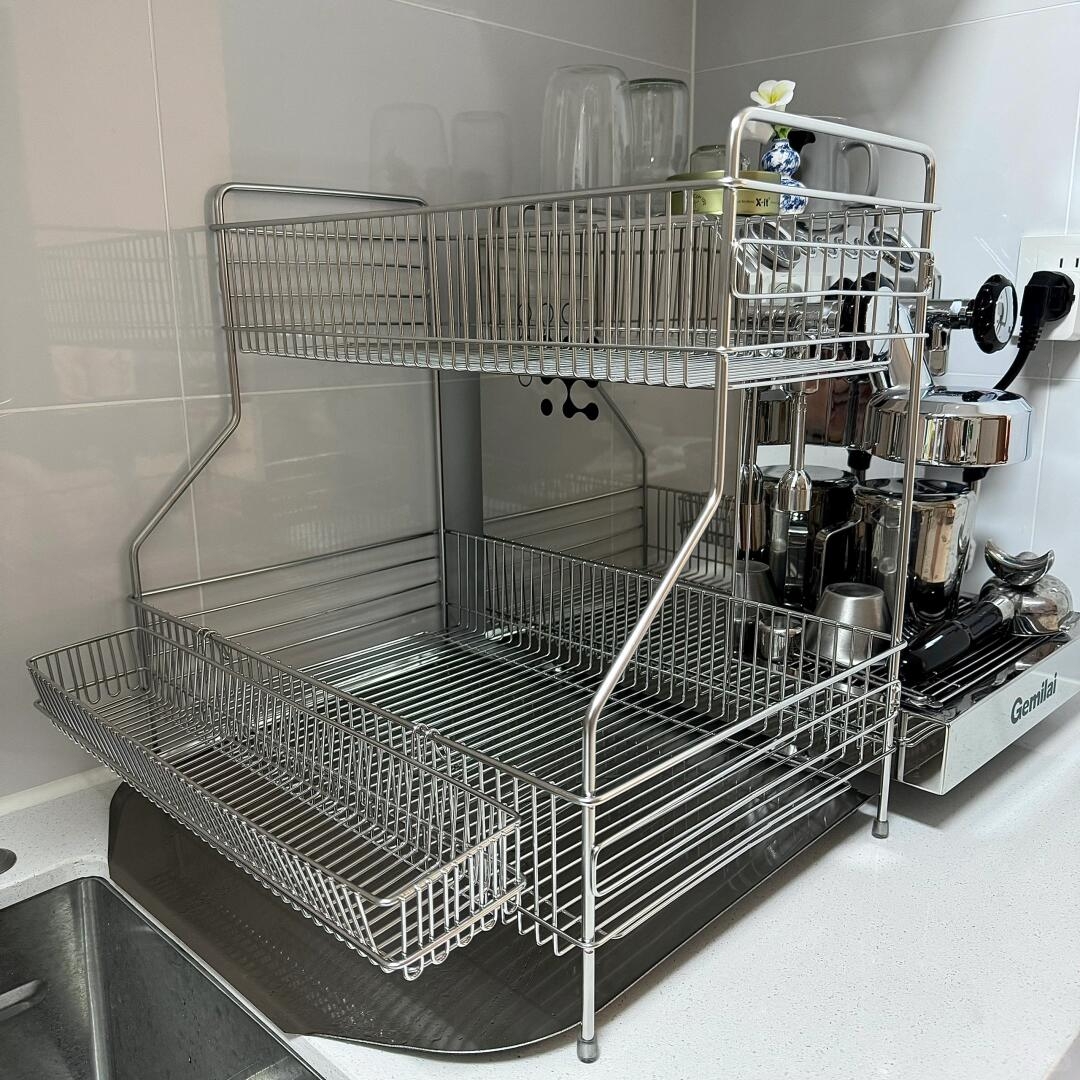 Cara Memaksimalkan Penyimpanan dengan Rak Mangkuk Stainless Steel: Tips Praktis